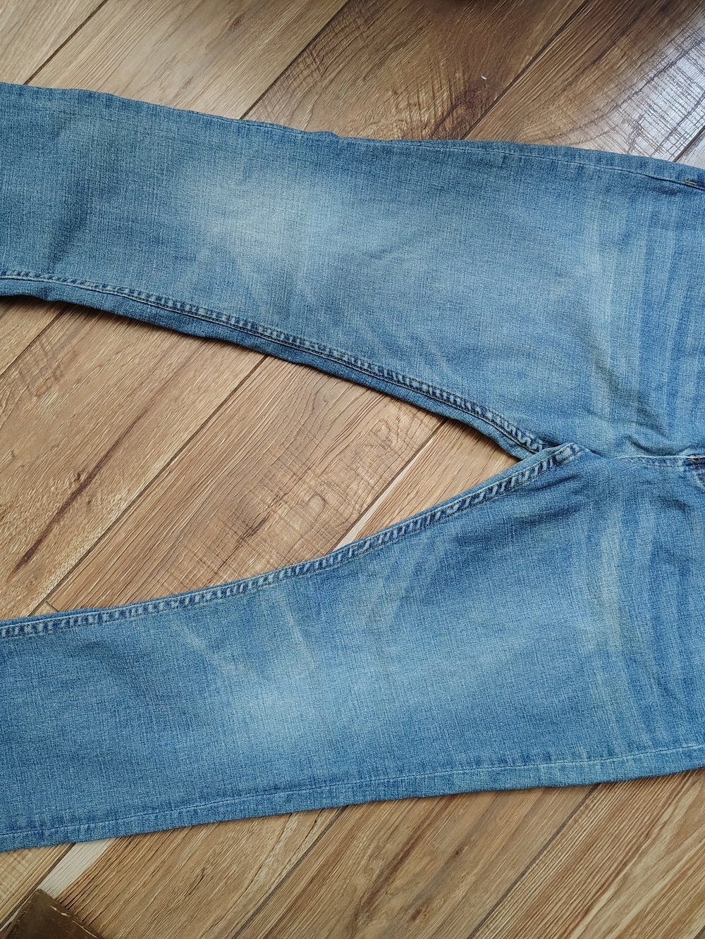 RSQ Light Blue Men’s Slim Straight Jeans - Picture 4 of 8